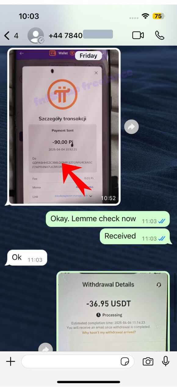 Sell Pi Network Coin for Money or USDT in the UK in Minutes 5