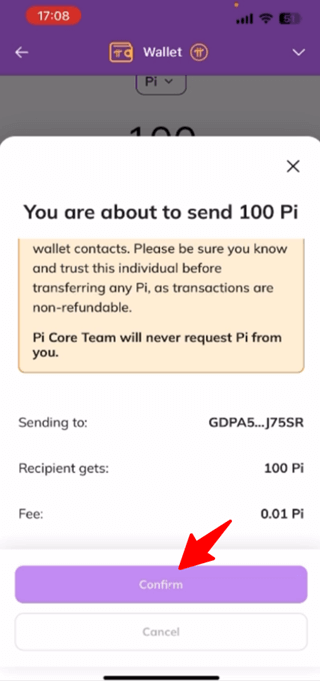 how to move pi to pi wallet