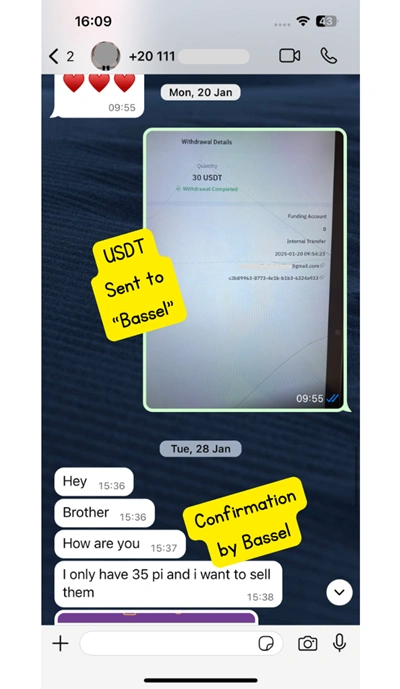 How to Sell Pi Coin in Egypt Safely to Bank Pi coin transfer to Bank Egypt
