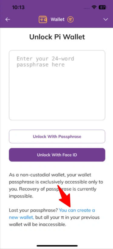 how to create a wallet