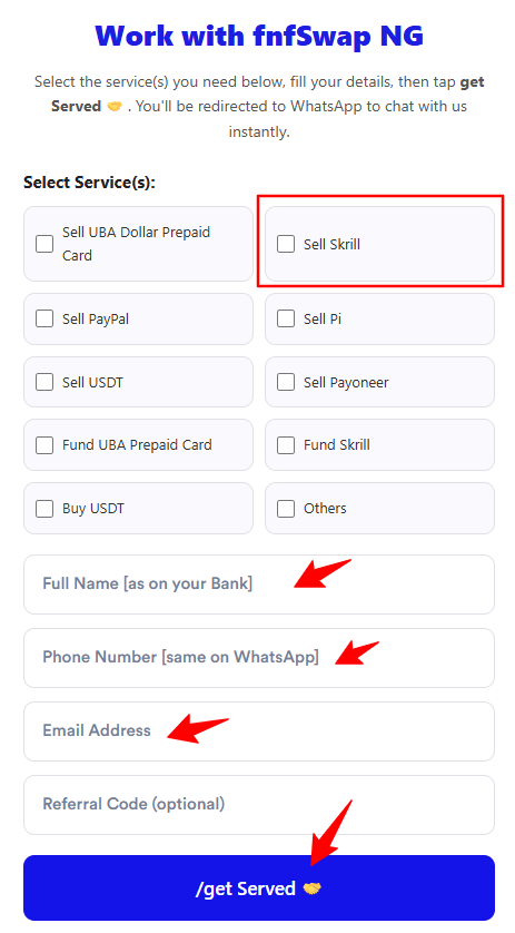 Skrill to Naira rate