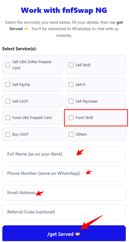 sign up on fnfswap