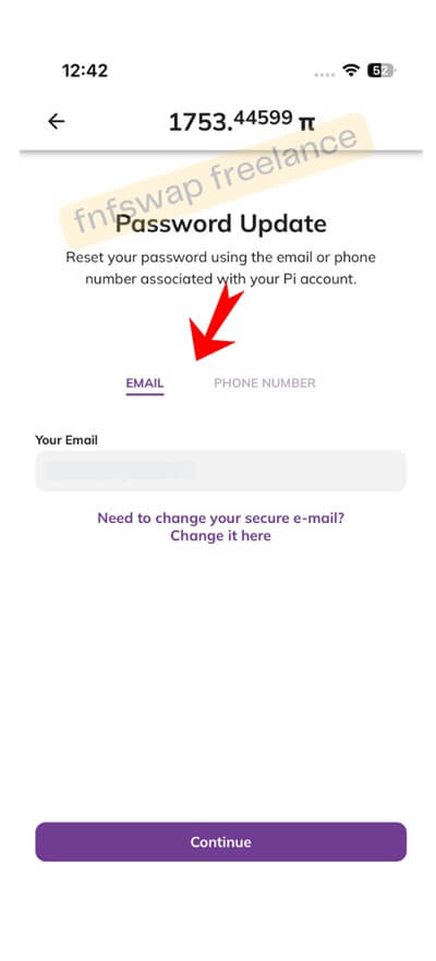 change pi password on pi