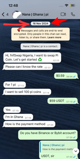 sell pi as a ghanaian