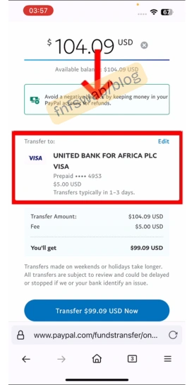 How To Link UBA Prepaid Card to PayPal Nigeria for Withdrawals to Bank 2026 how to link uba africard to paypal withdrawal