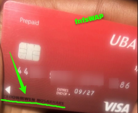 uba dollar prepaid card sample