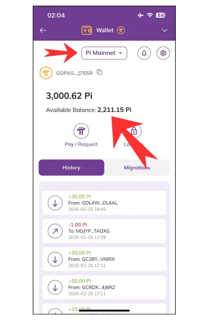 pi available balance pi available balance